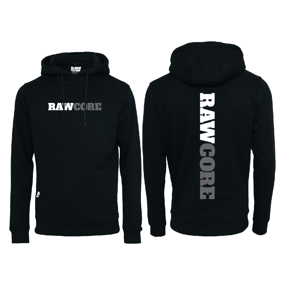 BASIC 1.0 Hoodie RAWCORE schwarz